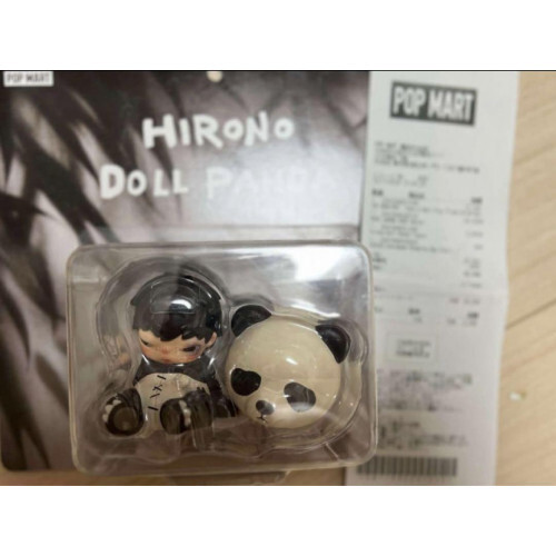 POPMART HIRONO Doll Panda - Cute Limited Edition Collectible