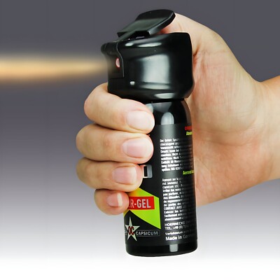 Pfeffergel TW 1000 50ml  Gel Abwehrspray Gerät zur Tierabwehr  MHD 06/29