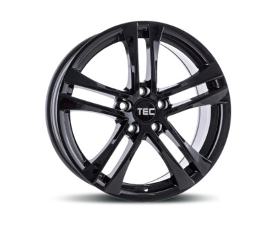 TEC Speedwheels AS4 schwarz glanz 7.5x17'' ET54 LK5 112 ML 66.7 Alufelgen 17 Zoll
