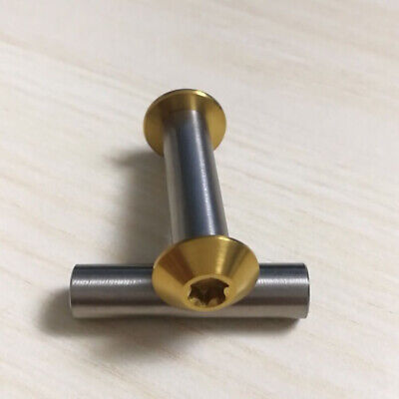 Bike Rear Shock Absorbers Locking Screw Titanium Nuts Torx Bike Rear Shock Absorbers Locking Screw Titanium Nuts Torx