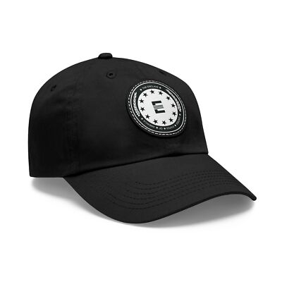 Fallout Enclave Dad Hat with Leather Patch | Enclave Logo Hat  Fallout TV Series