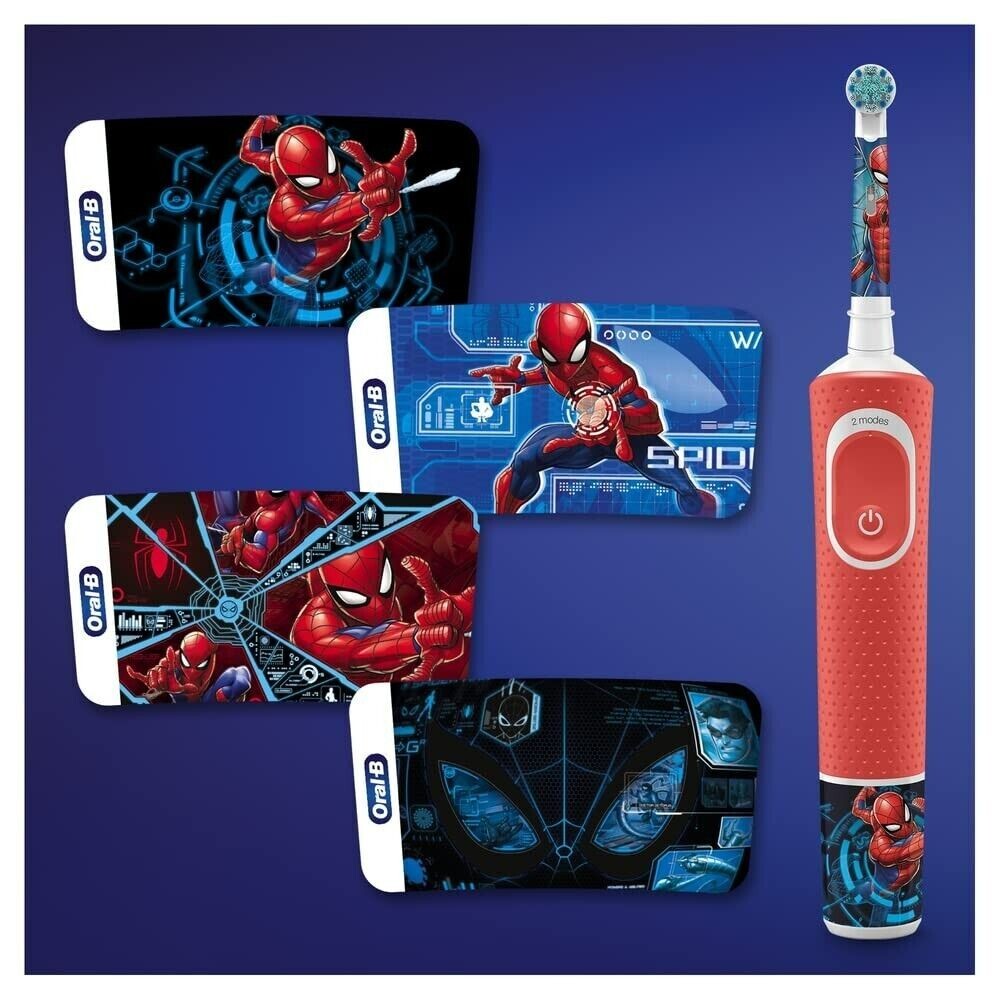 Oral-B Kids Cepillo de dientes eléctrico Marvel Spider Man Set de