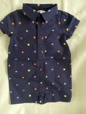 Janie and Jack 3-6 mos infant boys NWT nautical flags navy summer sun ocean fun