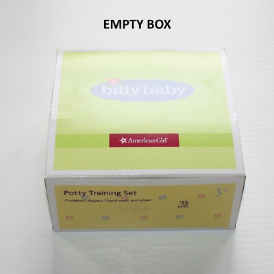 American Girl Bitty Twins Potty Training Set 2011 EMPTY Accessory