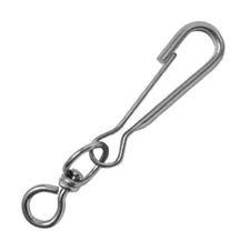 Nickel Plated Swivel Simplex Hooks,Dog Clip,Lanyard,Key Ring Snap Hook,UK Made