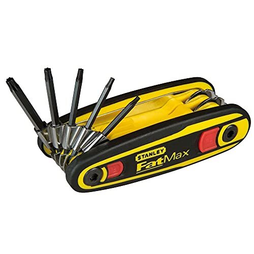 STANLEY FATMAX 0-97-552 FatMax. Set 8 chiavi a brugola, regolabile a 3 posizioni