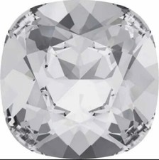 Swarovski crystal 4470 Square 18mm Crystal, vintage Gold Foiling