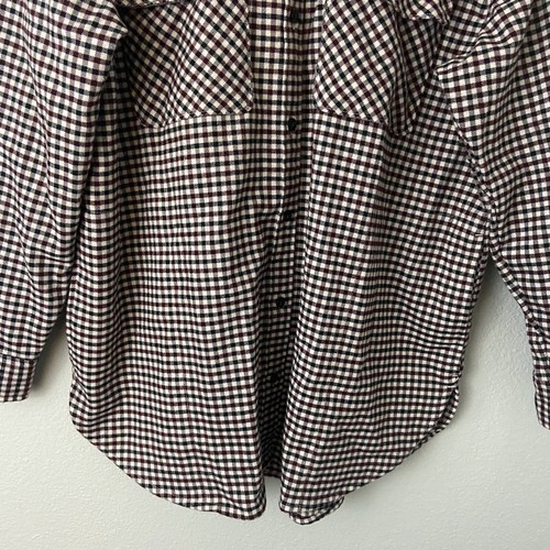 Top donna Abercrombie & Fitch oversize in flanella a quadri morbido collezione A&F taglia L - Foto 3 di 8