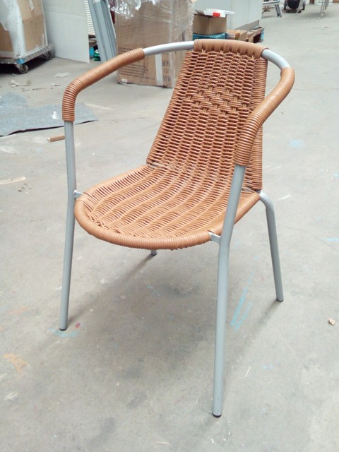 Tesco Rattan Stil Garten Bistro Stuhl Grau A Gunstig Kaufen Ebay