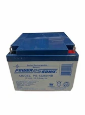 Power-Sonic PS-12260 F2 12V 26Ah SLA Sealed Lead Acid Battery