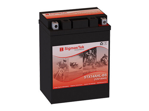 SigmasTek STX14AHL-BS SLA Battery Replacement for Gilera Nordwest 600CC 1993 - Picture 1 of 3