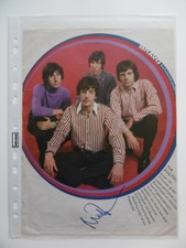 Nick Mason "Pink Floyd" autograph signed A4 magazine image
