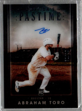2020 Panini America's Pastime #34 Abraham Toro Auto /99