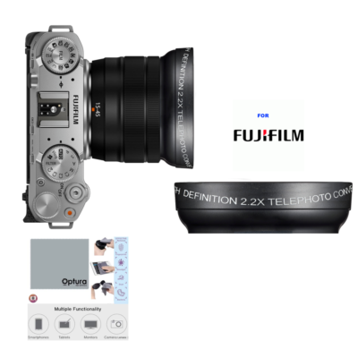 Téléobjectif Vivitar HD 2.2x Pour Fujifilm X-T100 - Neuf - Auto/Manuel