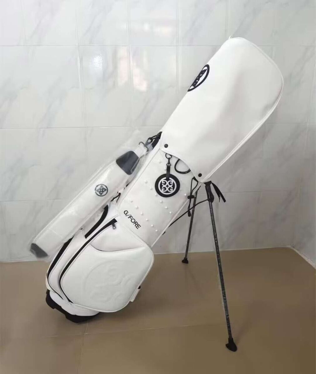 G FORE White Golf Caddy Bag Stylish & Durable from Japan new G FORE White Golf Caddy Bag Stylish & Durable from Japan new