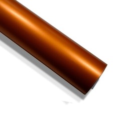 12,28€/m² Autofolie Orange Chrom Matt Metallic 15m x 152cm mit Luftkanäle DNK