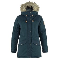 New Fjallraven Women's Singi Down Jacket In Dark Navy Size L #c3934
