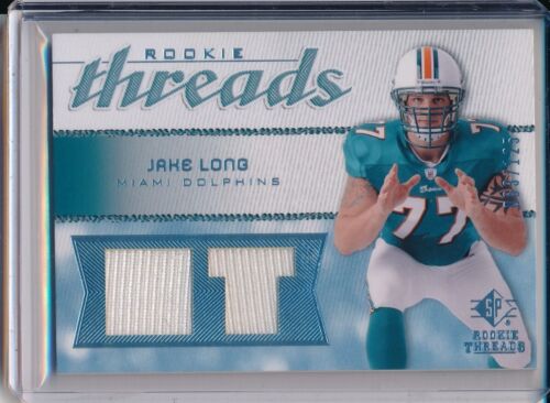 JAKE LONG 2008 SP ROOKIE THREADS DUAL JERSEY RELIC ROOKIE CARD RC /125 - Picture 1 of 1