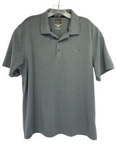 Greg Norman For Tasso Elba 5Iron Dri Mens Sz Large Grey Polo Shirt W28 NW/OTs