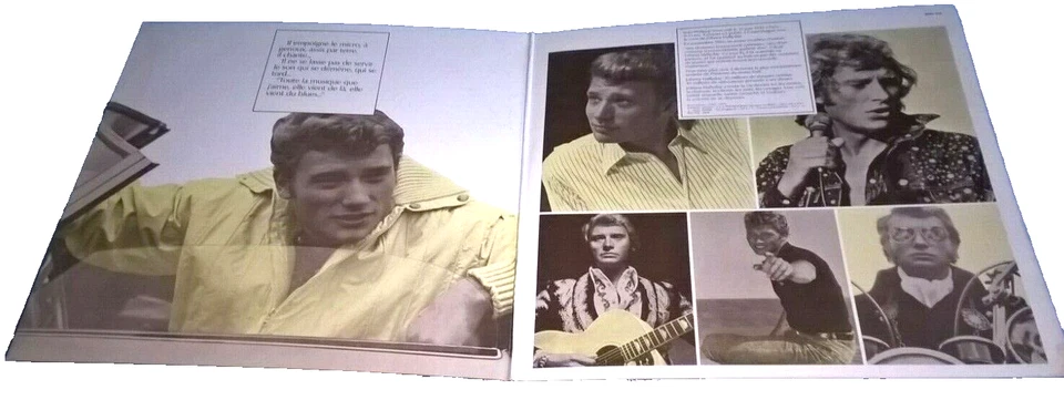 JOHNNY HALLYDAY, REIMPRESSION, 1977 FRENCH PHILIPS LABEL, R&R/POP, G/F, EX. - Image 3 of 4