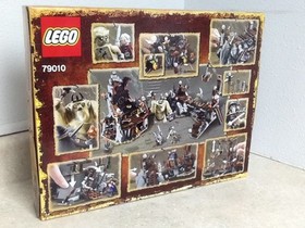LEGO THE HOBBIT, THE GOBLIN KING BATTLE 79010 RETIRED 8 MINIFIGS