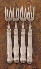 Southern Living Gallery Set of 4 Salad Forks Stainless Flatware Lot Q