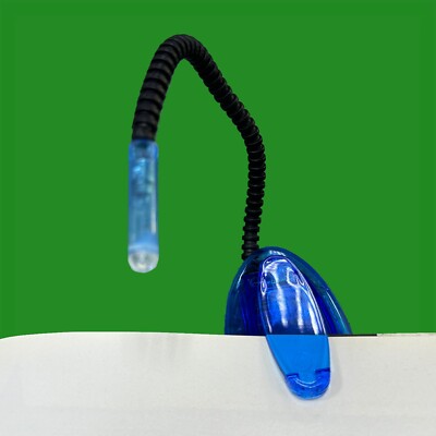 Tragbare flexible LED Lesebuch Reise Licht verstellbarer Arm Mini Clip auf Lampe