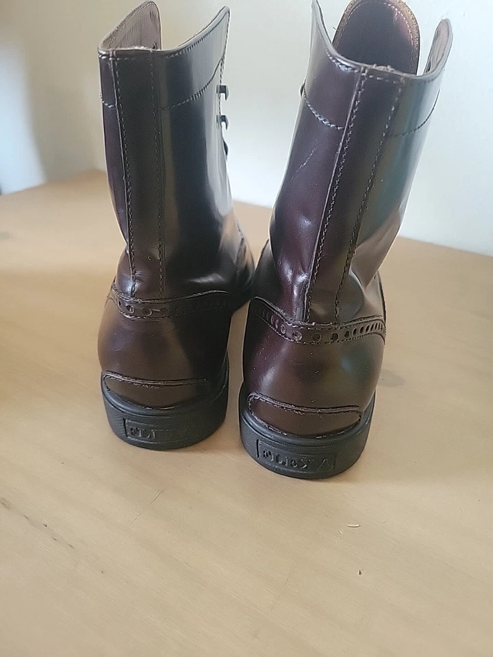 Fratelli Rossetti Flexa Botas de Cuero Mohagany Mujer Talla 34Eu 4.5US Foto 3 de 4