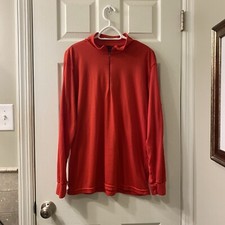 Vintage Patagonia Red 1/2 Zip Sweater Pullover Men’s Size XL Made in USA