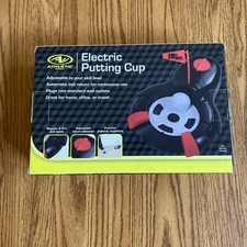 Athletic Works Electric Putting Cup, Adjustable skill level, Auto ball return 