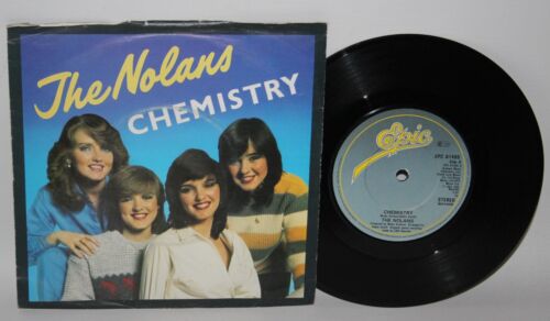 The Nolans ‎- Chemistry - 1981 Vinyl 7" Single - Epic EPC A1485 - 第 1/4 張圖片