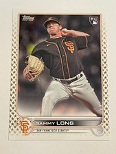 2022 Topps Baseball Gold Stars Rookie - Sammy Long RC - San Francisco Giants