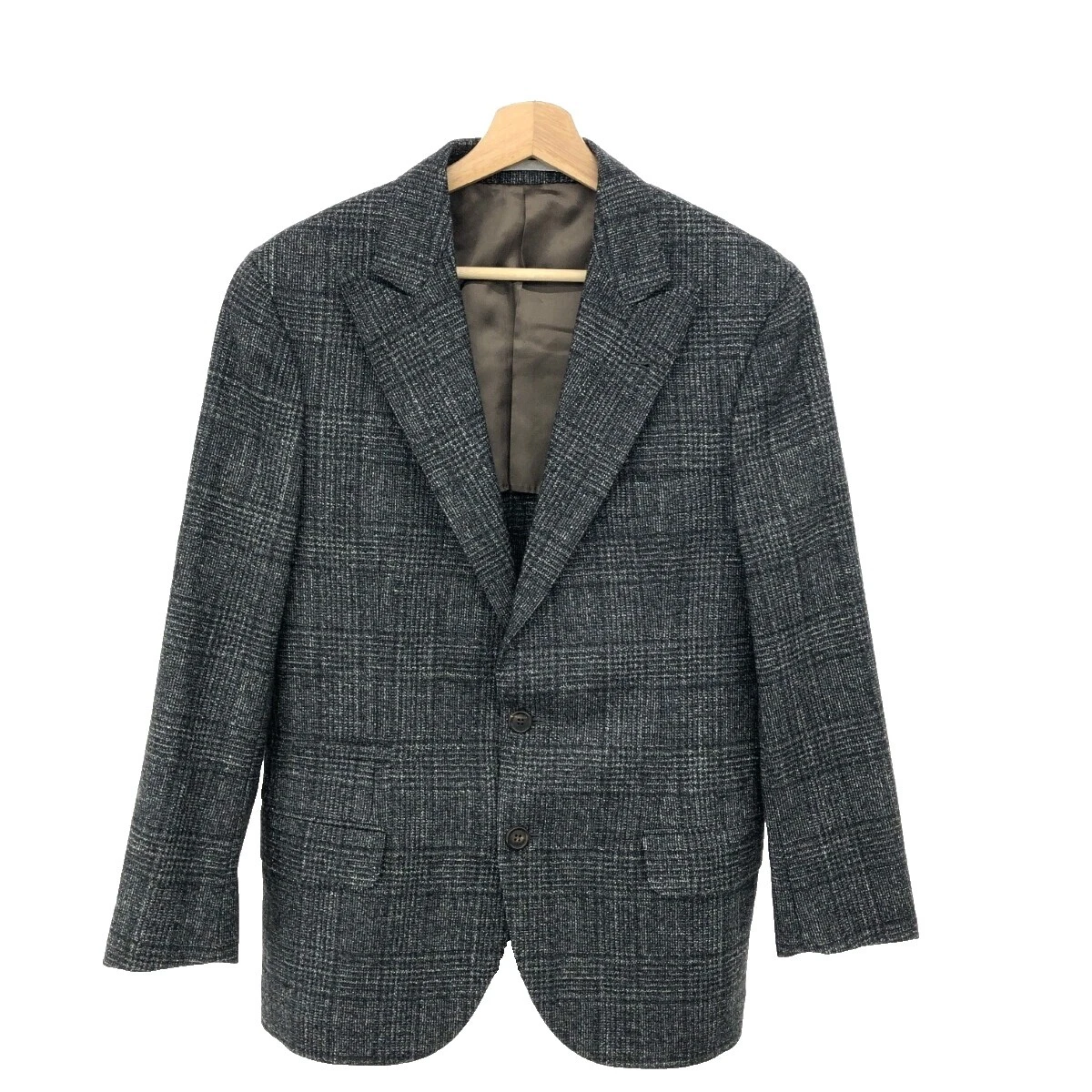Мужские костюмы и блейзеры Cashmere Checked Brunello Cucinelli