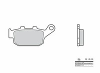 Brembo Street Sintermetall BremsbeläGe - 07HO27SP 07HO27SP