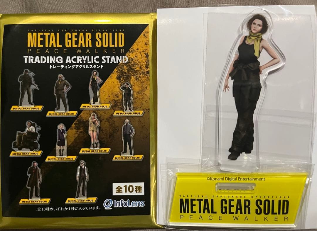 Metal Gear Solid Peace Walker Amanda Acrylic Stand | eBay