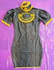 Very Latex - NEW Genuine Latex MAID UNIFORM CHLORINATED sz 14-16 AU/UK
