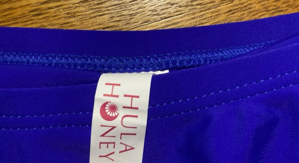 Traje de baño completo Hula Honey multicolor grande MUY BONITO parte superior e inferior para mujer nuevo con etiquetas Foto 3 de 4