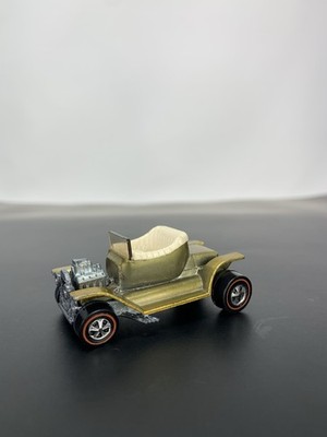 1968 Hot Heap Yellow Hot Wheels Original Redline USA HTF Color Very Clean