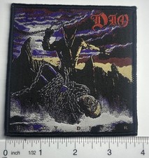 Dio Holy Diver Black Border Woven Patch