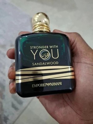 New Armani Stronger With You Sandalwood EDP 100ml Long Lasting Fragrance