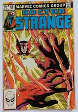 Doctor Strange #58 Marvel Comics 1983 Direct Edition F+ Condition Sleeve & Board