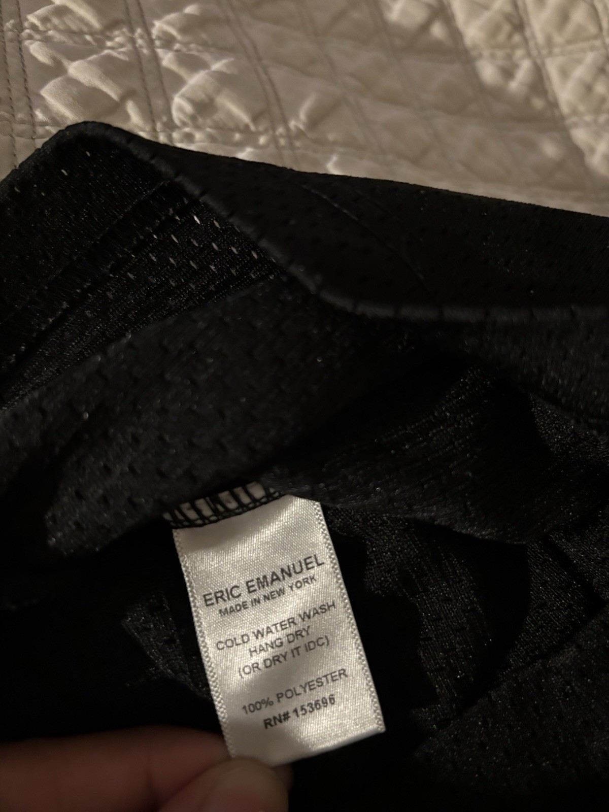 Eric Emanuel EE Basic Shorts Black, Lightning Bol… - image 5