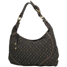 Louis Vuitton Manon MM Shoulder Bag Monogram Mini Ebeune M95619 #BS1487