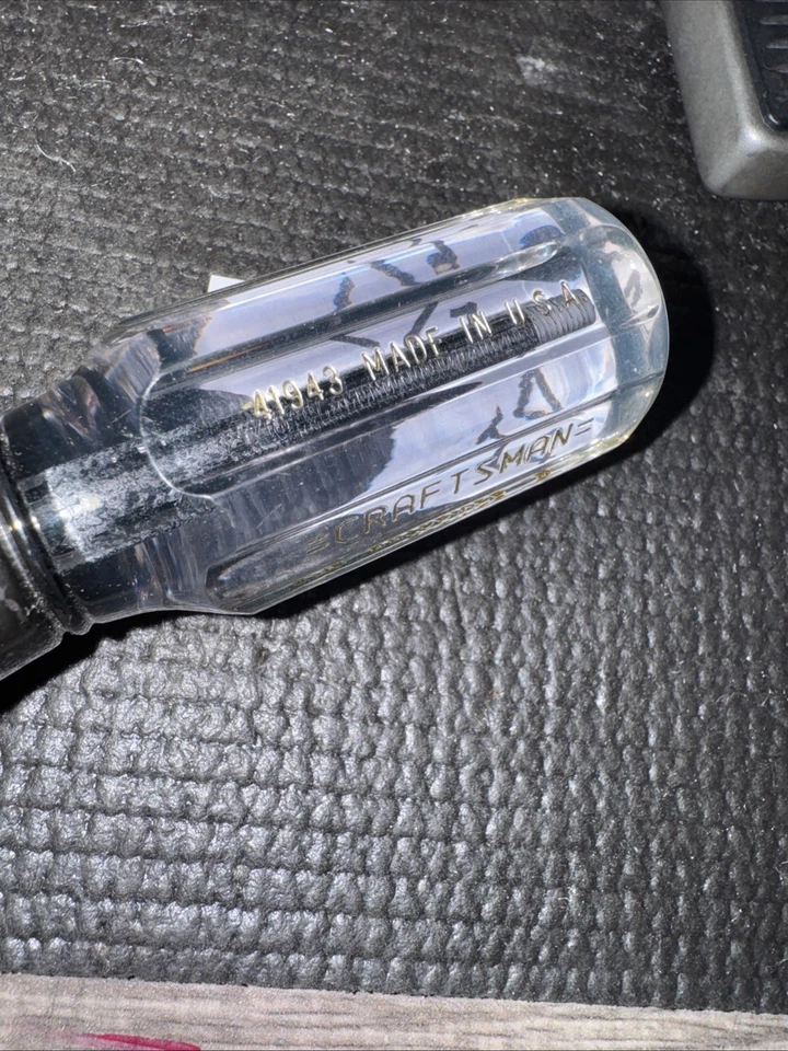 Sears Craftsman USA Nos 41943 3/16” SAE Stubby Nutdriver Nut Driver H Series - Image 4 of 4