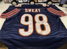 MONTEZ SWEAT signed autographed CHICAGO BEARS Custom Jersey JSA COA
