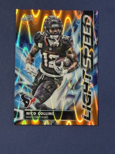 2025 Topps Cosmic Chrome Nico Collins Base (RAW)