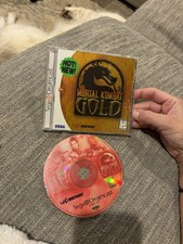 Sega Dreamcast Game Mortal Kombat Gold CIB Complete In Box 
