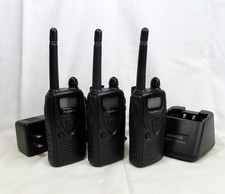 Lot of 3 Genuine Kenwood Protalk XLS TK-3130 Radio Walkie Talkies Bundle Charger