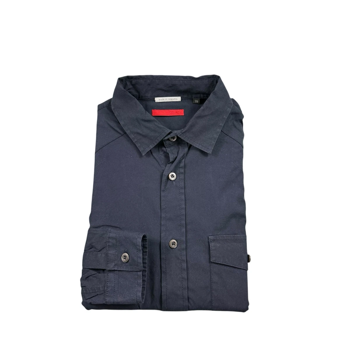 PRADA Nylon Long Sleeve Casual Button-Down Shirts for Men for sale