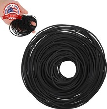 100 Pcs Recorder Rubber Belts Cassette Recorder Repair Maintenance Mix Flat Cass
